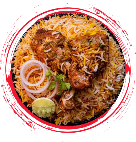 Indian catering spread