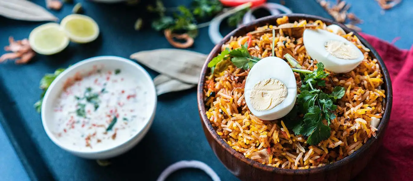 Chicken Dum Biryani &mdash; Biryani Bistro catering, Dublin CA
