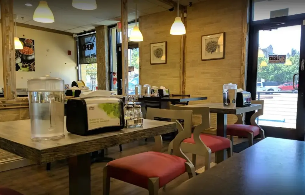 Dining room at Biryani Bistro, Dublin CA